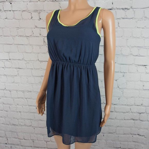 Soprano navy blue summer dress - Picture 2 of 8